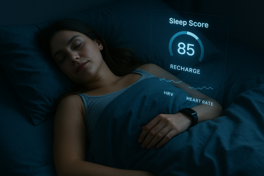 woman sleeping with Hume Band 
